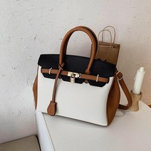 하이 엔드 휴대용 가방 여성의 새로운 트렌드 라인 질감 어깨 메신저 가방 여름 조커 토트 백