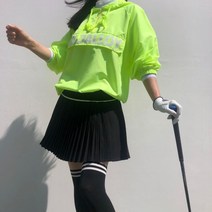 [기타] 여성골프 바람막이 봄 가을 소프트 아노락 후드 티셔츠 등산 테니스 골프아노락 로로