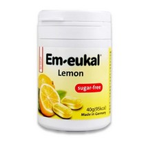 엠오이칼 무당 레몬맛 캔디, 40g, 2개
