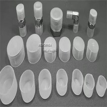 10pcs 원형 파이프 외부 보호 캡 미끄럼 방지 투명 PE 플라스틱 튜브 엔드 커버 플랜지 조인트 케이스, [15] M39
