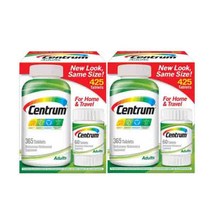 [ 1+1= 2병 ] 센트룸 어덜트 남여성인용 종합 멀티비타민 425정 [미국 COSTCO제품 직배송], 남여공용 425정 X 2병