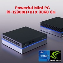 미니PC 일체형PC 고사양 사무용 가정용 산업용저렴한 미니 게임 PC i9 12900H i7 NVIDIA GTX1060 4G Thunde, 01 i7-11370H MX450 2G_01 미국, 02 16GB DDR4 256GB NVMe