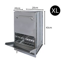 캠핑 불멍 화로대 구이용 화덕 캠핑 접이식 화로 감성 연탄화덕, 특대