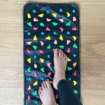 센 지압기 센자극 지압기 발매트 지압 돌판 싱크대 지압발판 맨발 지압발 지압판, 소