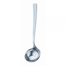 Rösle 스테인리스 스틸 소스 국자 플랫 핸들 48.2g(1.7온스), Serving