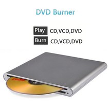 외부 3D 블루 레이 버너 DVD 작가 드라이브 USB 3.0 플레이어 CD 레코더 리더 Windows XP/7/8/10 Mac OS 용, DVD Burner