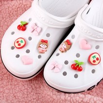 체리홀릭 실내화 파츠 세트(10pcs) 신발꾸미기 커플템