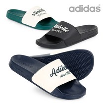 아디다스 아딜렛 샤워 슬리퍼 네이비 GW8748