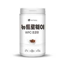 운동 에너지를 위한 뉴트로웨이 WPC 600g 초코맛 농축유청단백 단백질보충제 단백질 쉐이커 필수아미노산, 1개, 1개