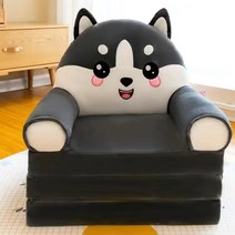 아동 접이식 매트리스 다용도 소파 침대 낮잠 캐릭터 큐트 스타일, 강아지