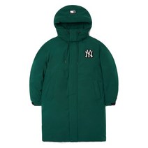MLB 공용 베이직 메가로고 롱패딩 파카3ADJB1426-50GND