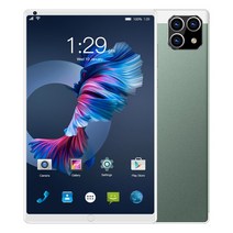 8 인치 K10 태블릿 PC 옥타 코어 빠른 프로세서 지원 3G SIM 카드 WiFi 태블릿, 녹색