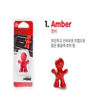 하나용품 차량용 귀여운 송풍구 방향제/베라 맥스 크루즈 라세티 더뉴쏘렌토R 니로 트랙스 아이오닉 5 스포티지R 모하비더마스터 오피러스 코나 체어맨h w 캐스퍼 EV6, 엠버, 엠버