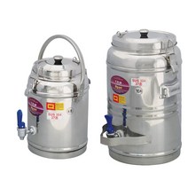 업소용 보온보냉통6L~80L 보온보냉물통 보냉통 급식용 이중물통 보온통, 보온보냉통16리터