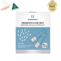호주 헬시 하니엘 프로바이오틱스 남성용 30 정(포) 3 000억 유산균 함유 굴 펩타이드 아연 함유 X 6개