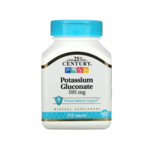 21세기 센트리 글루콘산칼륨 595 mg 110정, 1개, 글루콘산칼륨개