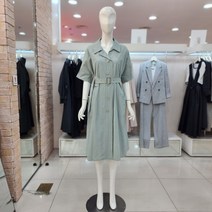 JJ JIGOTT 제이제이지고트 아웃 포켓 셔츠 원피스 GK5A0OPJ5920640