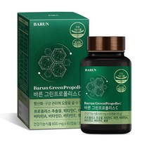 건강한약속 바른 그린 프로폴리스C 1박스/1개월분, 없음