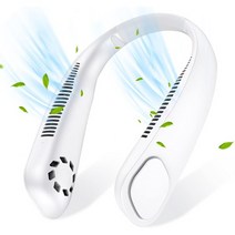 일본직발송 2. STSEETOP 목걸이 선풍기 넥 쿨러【2021 전면 9000MAH＆순간 냉각】넥 팬 날개 없음 최대 18, One Size, One Color