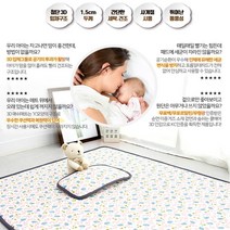 비바엔젤 시원한 에어 3d 매쉬매트 아이스 쿨링 냉감 매트 아기 유아 쿨매트 여름침대패드, 모던캣츠