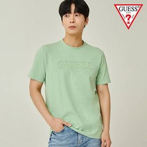 [게스진]게스 MN2K9004 공용 GUESS 빅로고 스판 반팔 티셔츠