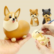 고양이 강아지 색칠공부 동물 색칠하기 컬러링 키트 diy, 3.푸들