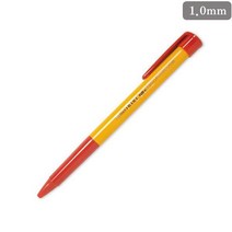 볼펜추천 오피스빅 볼펜1.0mm 적색 1EA, 본 상품 선택하기