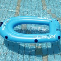 이오맘 아쿠아 스노쿨링 투명 물놀이 튜브 1인용 소형보트 리퍼상품 단순 변심 반품 제품, 혼합색상