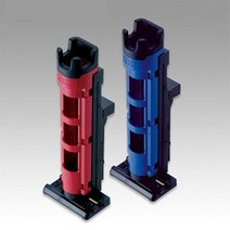 메이호 로드스탠드 태클박스 낚시대 거치대 4종, 레드