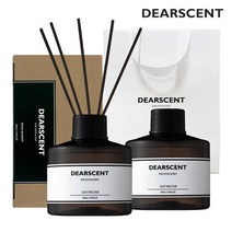 [선물쇼핑백증정] 2개세트 디어센트 디퓨저 200ml 실내방향제, 옵션선택:디어센트 릴리넥타1+1 선물쇼핑백증정