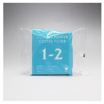 Cafe goods 카페굿즈 커피필터 코튼 파워필터 원추형 1-2인용