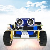 C51 싱글 칩 2 륜 셀프 밸런싱 자동차 지능형 로봇 어셈블리 오픈 소스 학습 Diy, 02 finished product