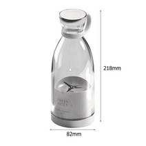 mini electric juicer 다기능 과일 과일 우유 식품 주스 기계 스무디 밀크 쉐이크, 하얀