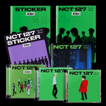 엔시티127 스티커 NCT 127 정규 3집 앨범 Sticker 스티키 서울시티 쥬얼 포토북버전, 스티키+서울시티+스티커(포토북)세트, 포스터받지않음