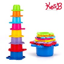 [캐스B]네이처 바다친구컵쌓기 8pcs(1516)
