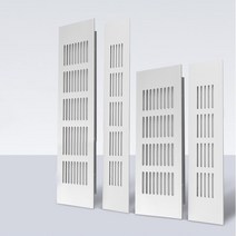 정화조 환풍기 환기구 배기팬 소형 미니 덕트 50/60/80mm 폭 천공 시트 알루미늄 합금 에어 벤트 웹 플레, 03 Width 60mm_01 length 150mm