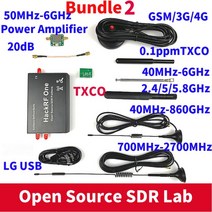 HackRF One 1MHz ~ 6GHz 소프트웨어 정의 라디오 플랫폼 데모 보드 키트, 02 번들 2