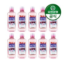 메디가글 순한맛 구강청결제 복숭아향, 750ml, 10개