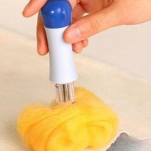 수공예도구 스템프 펀처 공방 부자재 자수 양모 니들펠트 바늘 7구