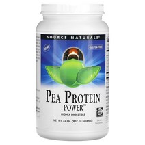 소스 내추럴스 Source Naturals 완두콩 단백질 파우더 907.18g(32oz), 5개