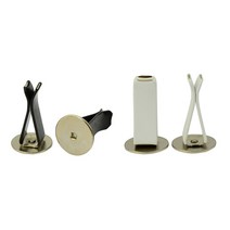 차량송풍구 클립 에어컨 꽂이 DIY DD-10242, 블랙