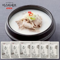 미스타셰프 설렁탕 600g x 6팩, 1개