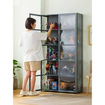 레고진열장 아크릴 투명 진열대 피규어 보관함, H