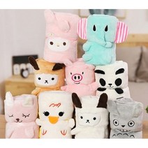 극세사 캐릭터 무릎 담요 항공사 여름용 원피스 중학생 고등 학생 허리 교복 산타 동물 승용차 차량용