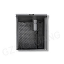 자동차꾸미기 차량악세사리 업그레이드 플로킹 ABS 중앙 팔걸이 보관함 정리함 센터 콘솔 트레이 테슬라, [02] Front ABS