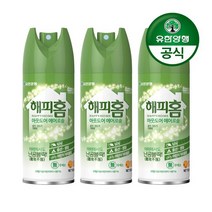 유한양행 해피홈 아웃도어 모기 진드기 기피제 150ml 3개