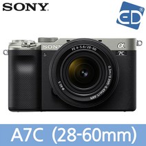 [소니정품] A7C+28-60mm렌즈 KIT / 풀 프레임 미러리스카메라 / ILCE-7CL /ED, 01 소니 A7C+28-60mm-실버
