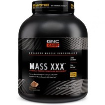 GNC AMP Mass XXX 프로틴 파우더 초콜릿맛 2730g, 1개, 상세설명참조