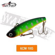 도보 물고기 침몰 진동 낚시 미끼 10g 14g 18g 22g 하드 인공 VIB 겨울 얼음 파이크 태클 Isca Pech, 06 Type A-10g, 1개