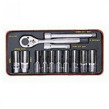 TWKL 롱 핸드 소켓 세트 13PCS
